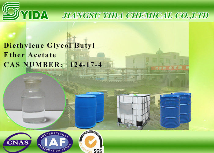 DBA Cas Nie 124-17-4 diethylene Glikolowy Monobutyl Ether Acetate Bezbarwny i przeźroczysty płyn
